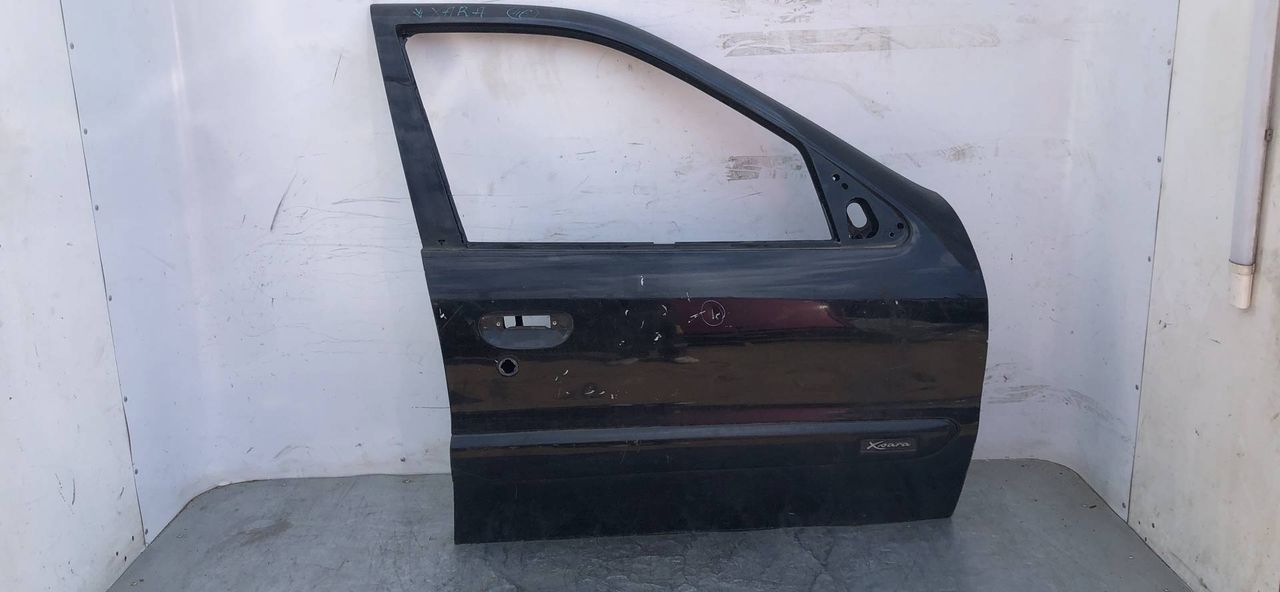 дверь передняя правая Citroen Xsara 1 поколение [рестайлинг] 2002, black, универсал