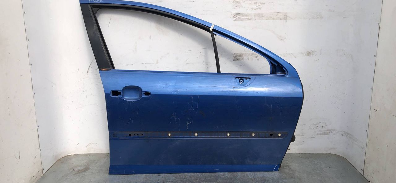 дверь передняя правая Peugeot 407 1 поколение 2006, mediumseagreen, универсал