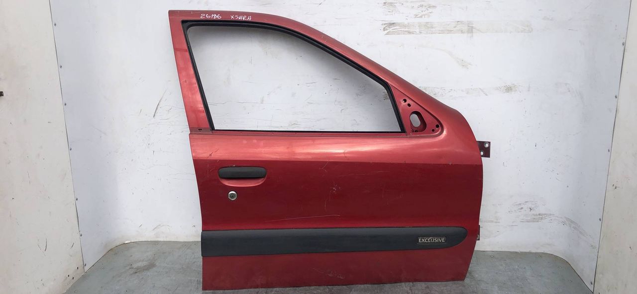 дверь передняя правая Citroen Xsara 1 поколение 1997, 2.0 л., бензин, maroon, хетчбэк 5 дв.