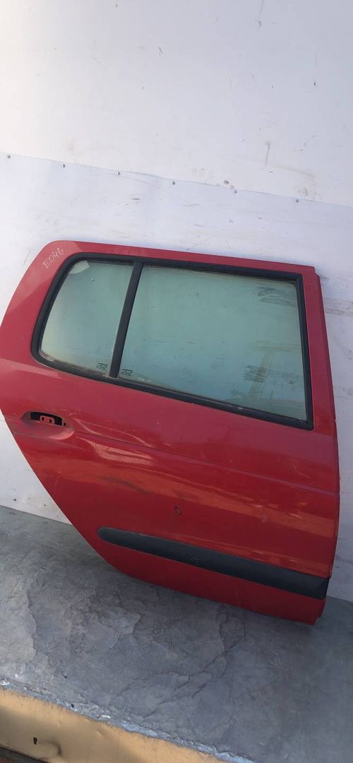 дверь задняя правая Renault Megane 1 поколение [рестайлинг] 2000, red, универсал