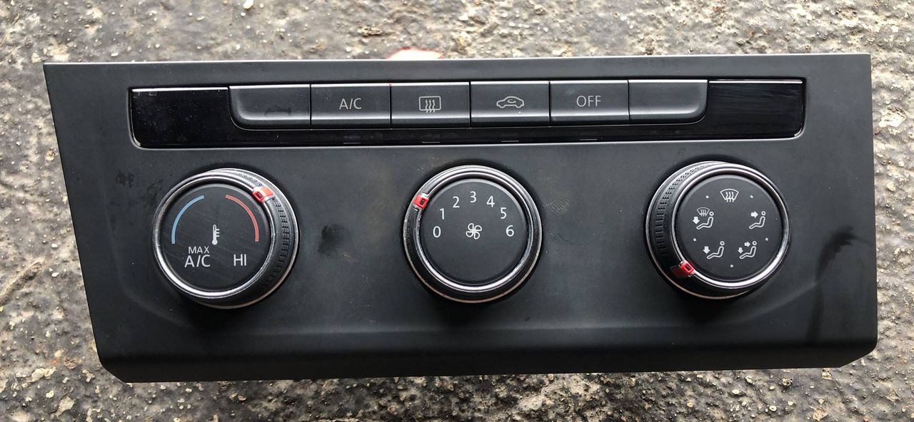 блок управления печки / климат-контроля Volkswagen Jetta 7 поколение 2018, 1.4 л., бензин, АКПП, седан, 5GM907426H, 5HB01365116