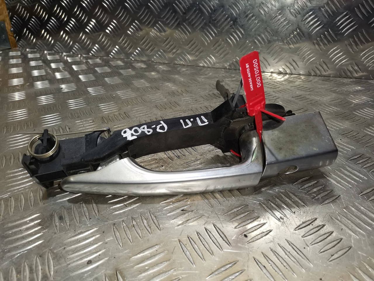 ручка наружная Peugeot 807 1 поколение 2004, 2.0 л., RHT (DW10ATED4), дизель, МКПП, синий, минивэн
