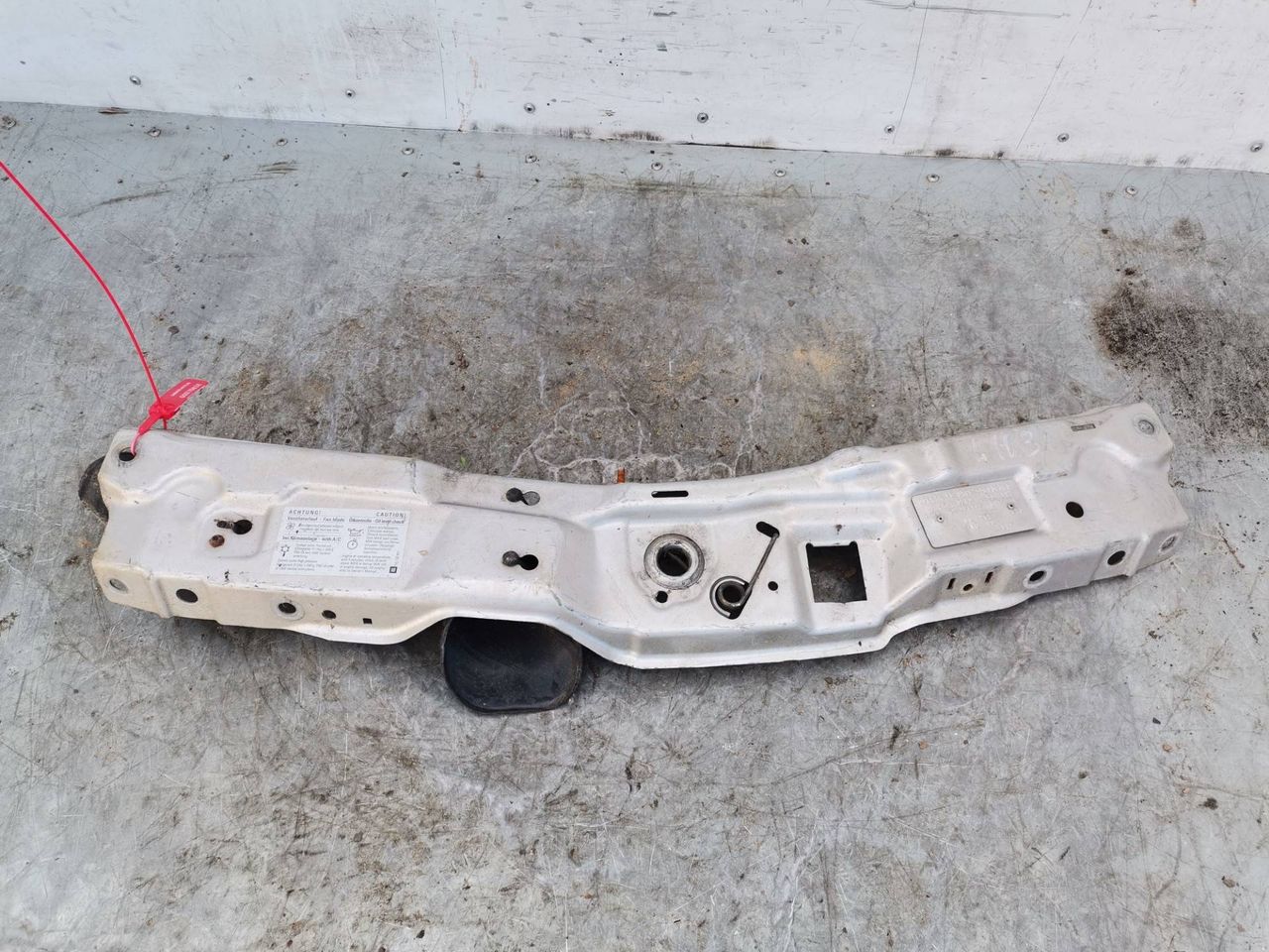 рамка капота Opel Meriva 1 поколение (A) 2004, 1.7 л., Y 17 DTL, дизель, 5МКПП, минивэн