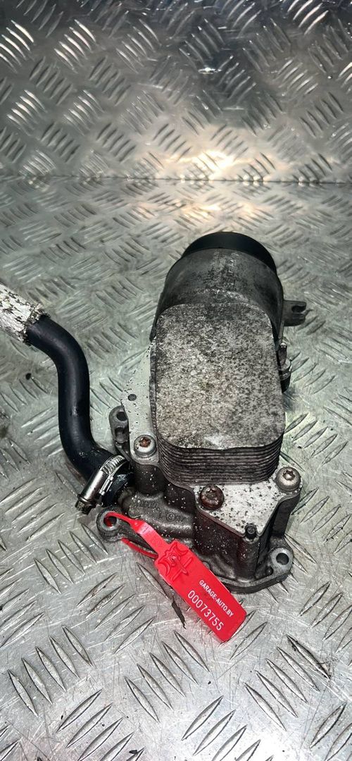 корпус масляного фильтра Peugeot 207 1 поколение 2008, 1.6 л., 9HY (DV6TED4), дизель, 5МКПП, универсал