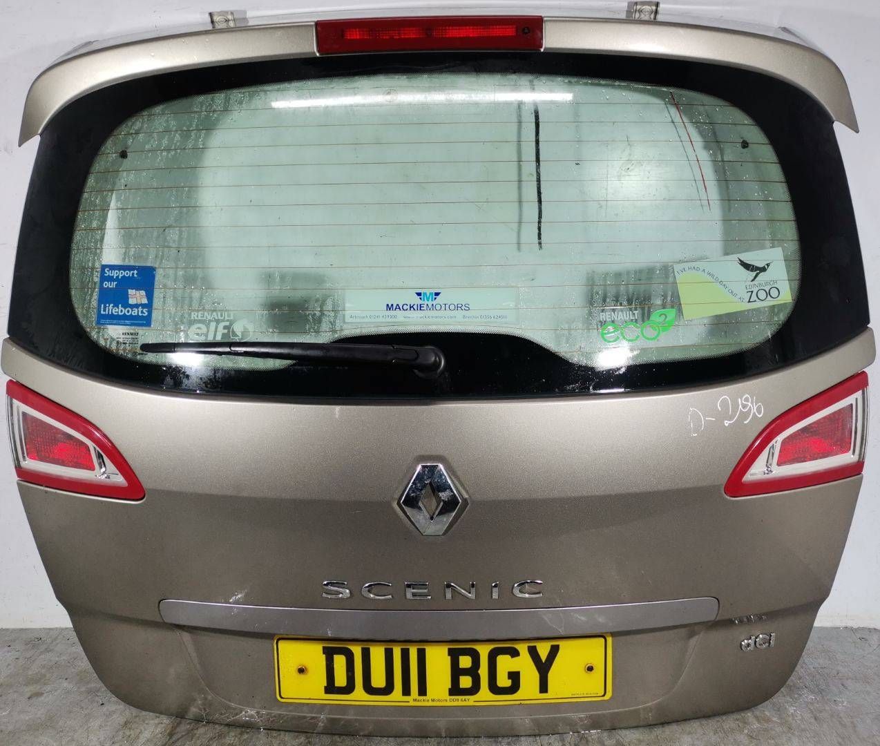 крышка багажника (дверь 3-5) Renault Scenic 3 поколение 2011, 1.5 л., K9K 836, дизель, 6МКПП, минивэн