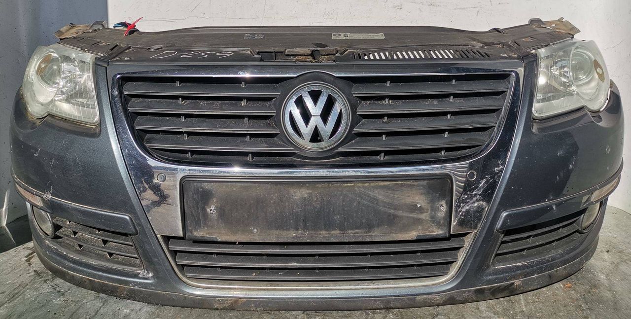 передняя часть (ноускат) Volkswagen Passat B6 2009, 2.0 л., CBBA, дизель, 6МКПП, универсал