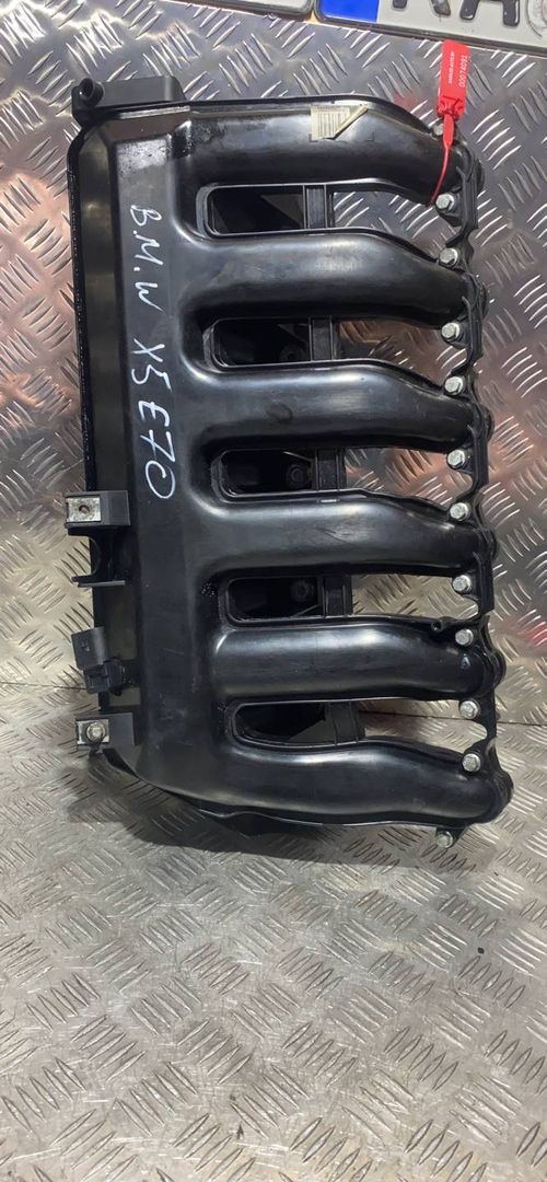 коллектор впускной BMW X5 E70 2008, 3.0 л., M57 D30 (306D3), дизель, АКПП, черный, внедорожник 5 дв., M57D30306D3
