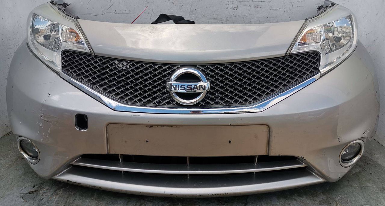 передняя часть (ноускат) Nissan Note E12 2014, 1.2 л., HR12DDR, бензин, 5МКПП, хетчбэк 5 дв.