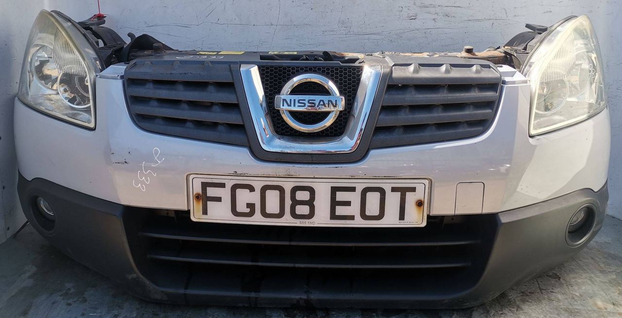 передняя часть (ноускат) Nissan Qashqai 1 поколение 2008, 2.0 л., дизель, 6МКПП, внедорожник 5 дв.