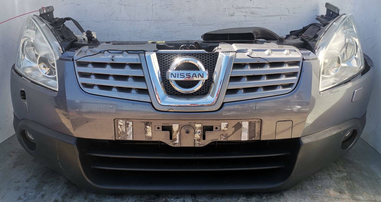передняя часть (ноускат) Nissan Qashqai 1 поколение 2009, 1.5 л., дизель, 6МКПП, внедорожник 5 дв.