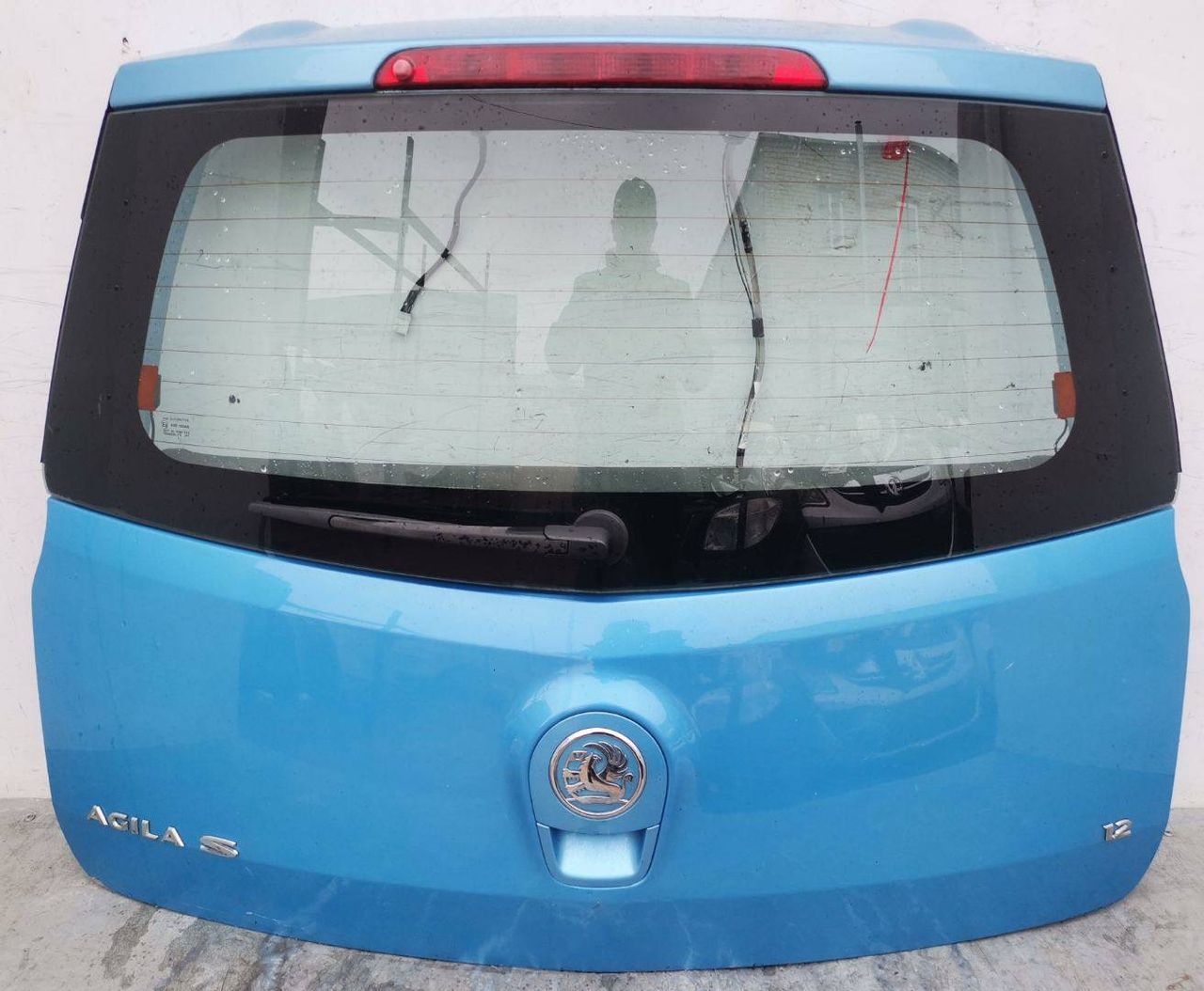 крышка багажника (дверь 3-5) Opel Agila 2 поколение (B) 2011, 1.2 л., K12B, бензин, АКПП, хетчбэк 5 дв.
