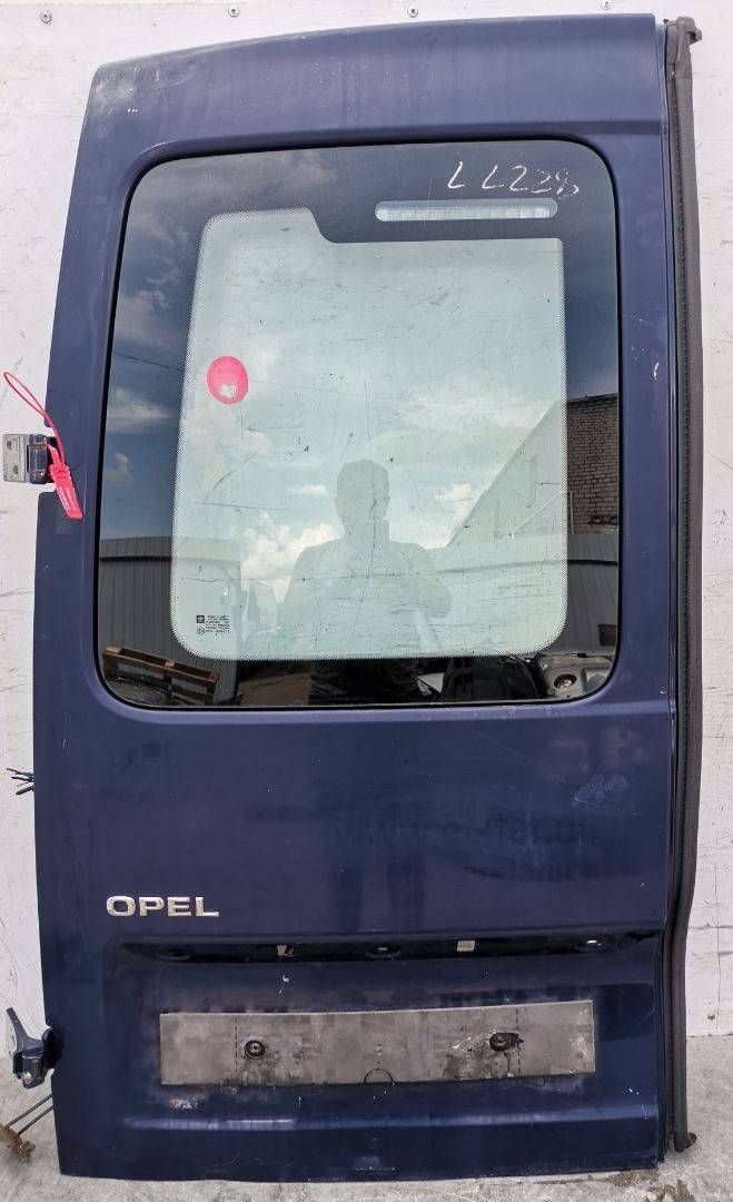 дверь задняя распашная левая Opel Combo 3 поколение (C) 2002, 1.7 л., дизель, 5МКПП, синий, фургон
