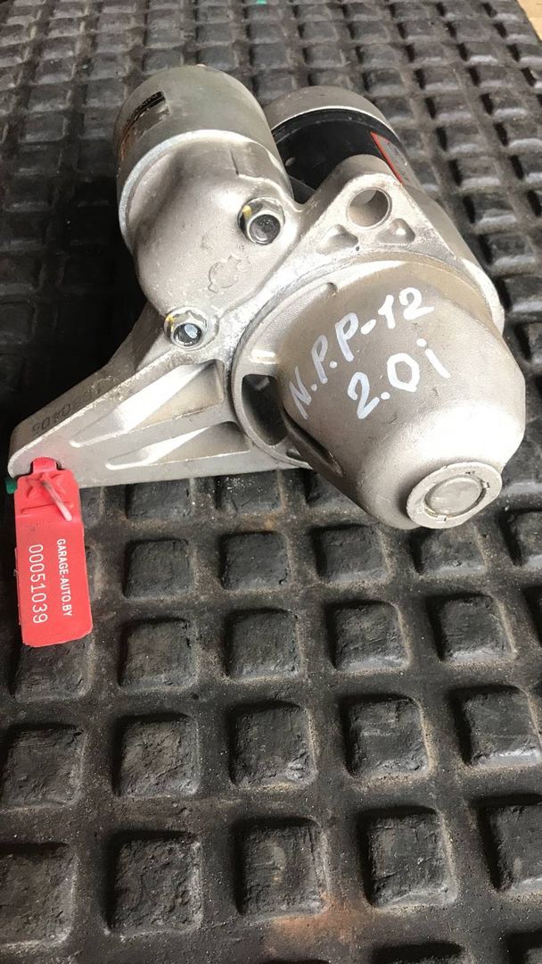 стартер Nissan Primera P12 2004, 2.0 л., бензин, АКПП, бордо, седан, HITACHI, S114840, 233006N200