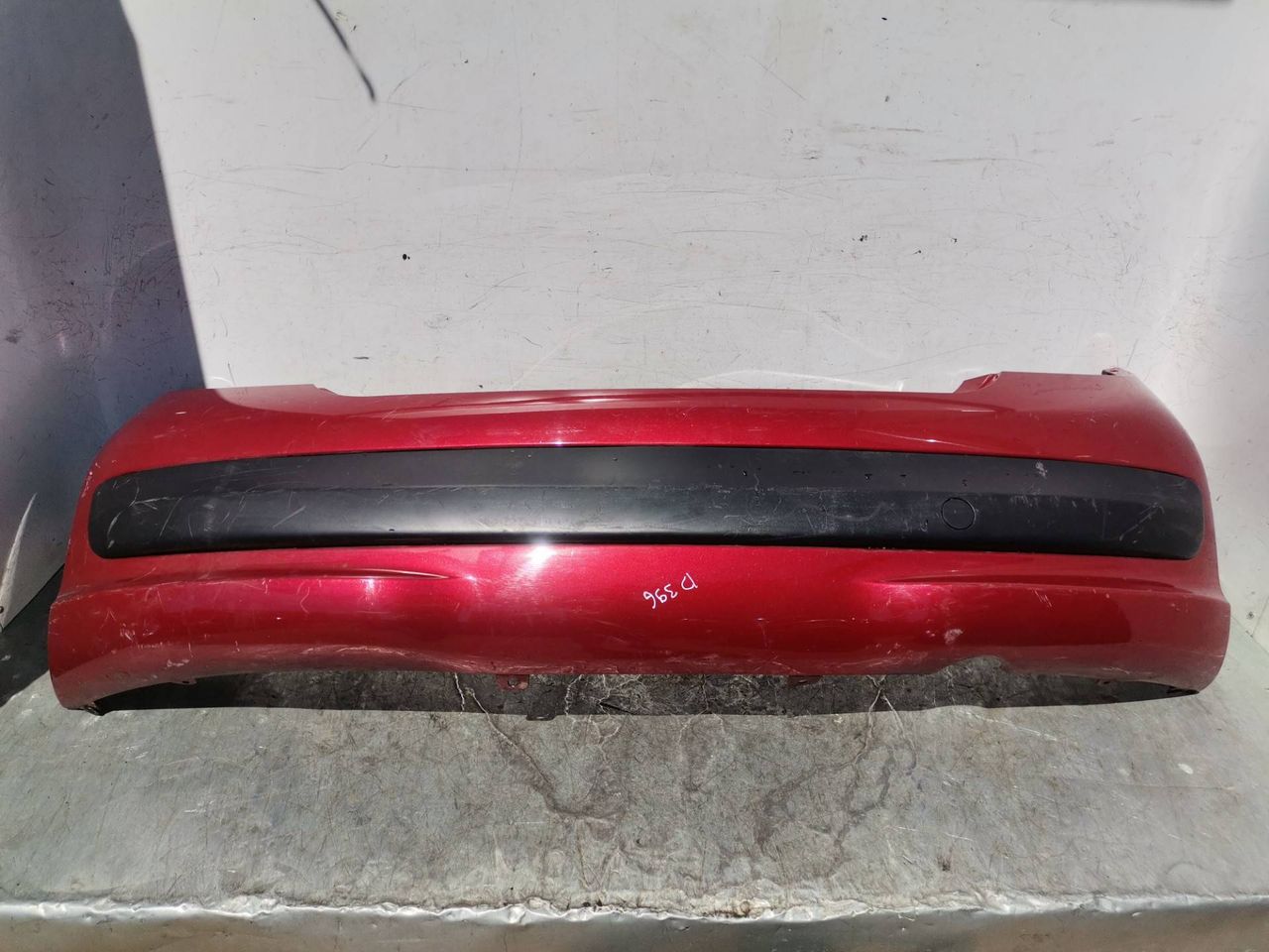бампер задний Peugeot 207 1 поколение [рестайлинг] 2010, 1.6 л., бензин, 5МКПП, хетчбэк 5 дв.