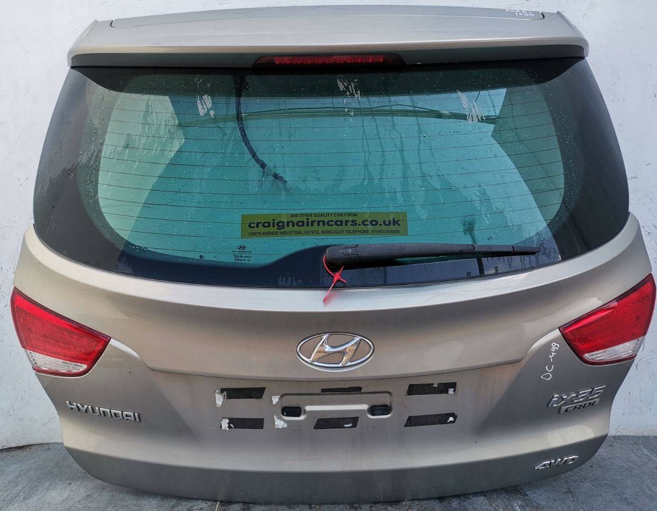 крышка багажника (дверь 3-5) Hyundai ix35 1 поколение 2011, 2.0 л., D4HA, дизель, 6МКПП, внедорожник 5 дв.