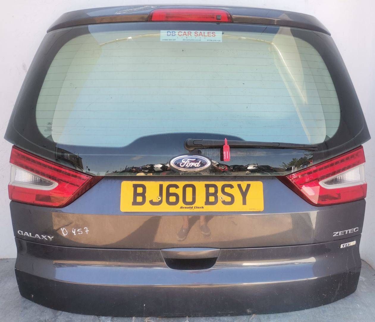 крышка багажника (дверь 3-5) Ford Galaxy 2 поколение [рестайлинг] 2011, 2.0 л., дизель, 6МКПП, минивэн