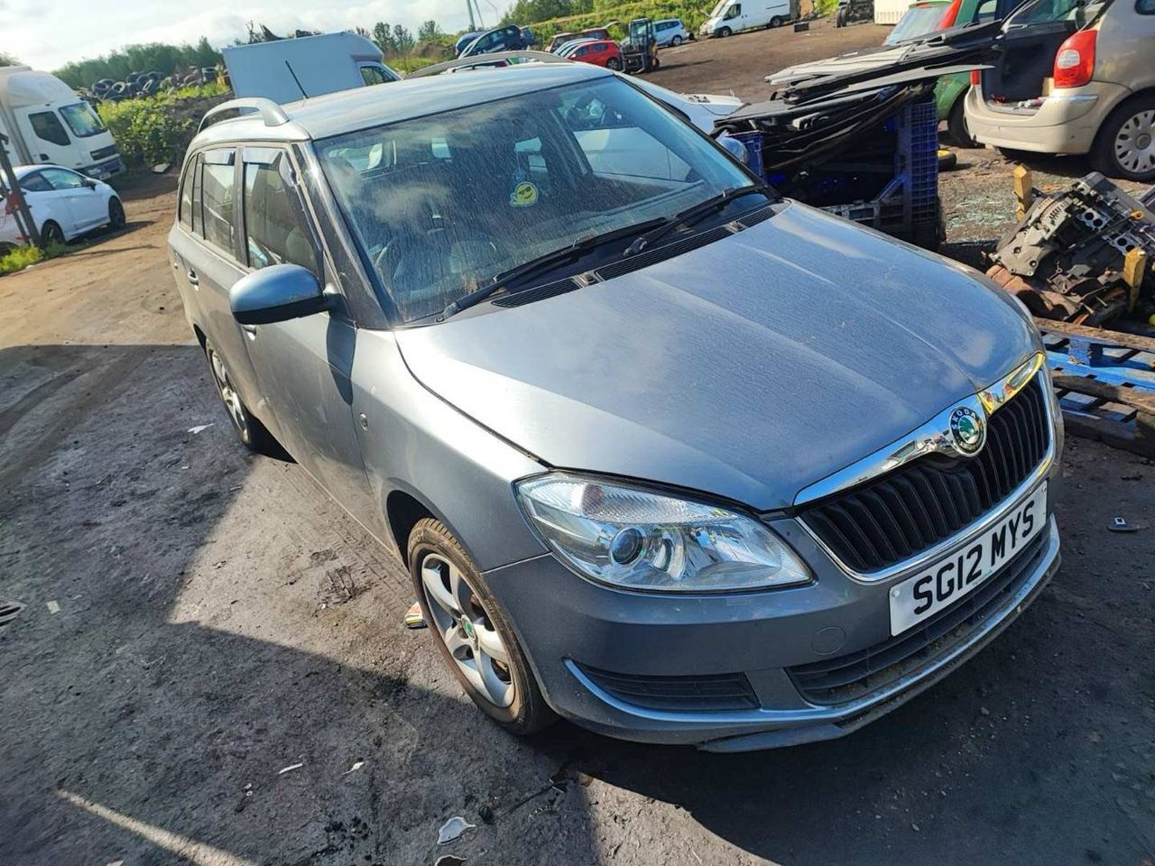 Skoda Fabia 2  рест. 2012