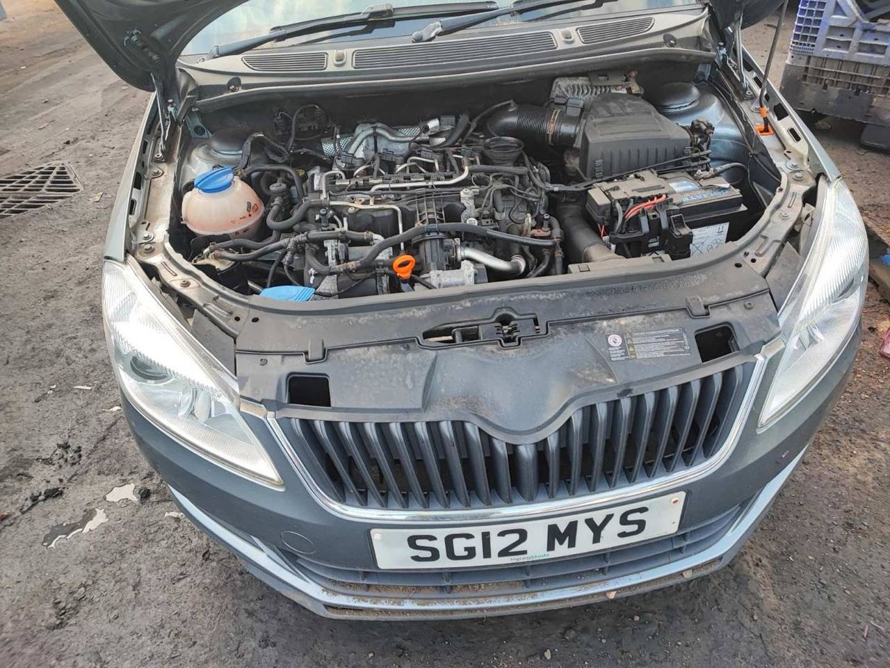 Skoda Fabia 2  рест. 2012