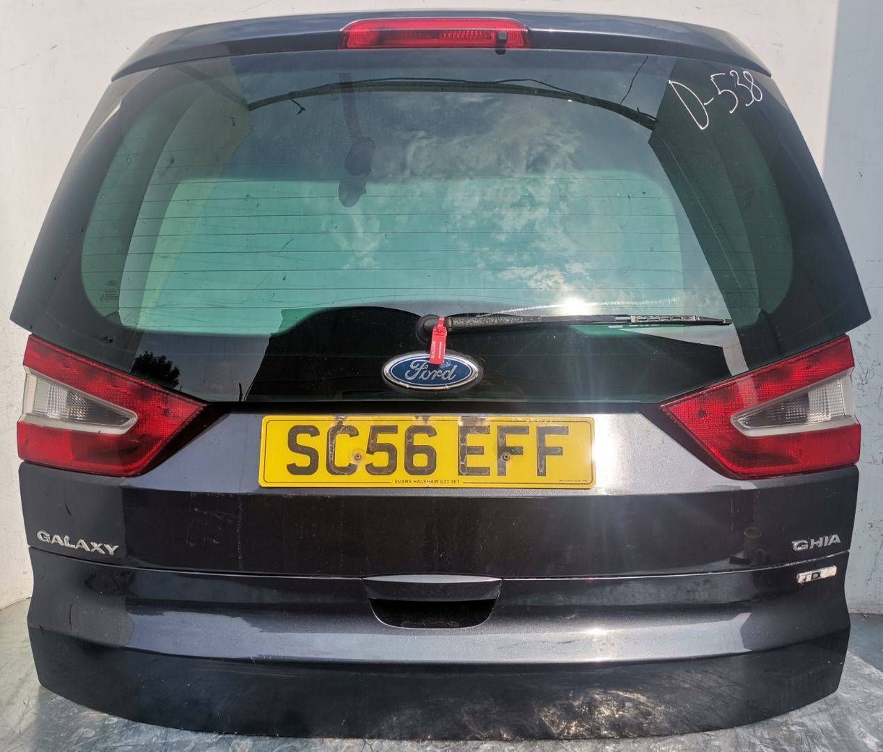 крышка багажника (дверь 3-5) Ford Galaxy 2 поколение 2006, 2.0 л., дизель, 6МКПП, минивэн