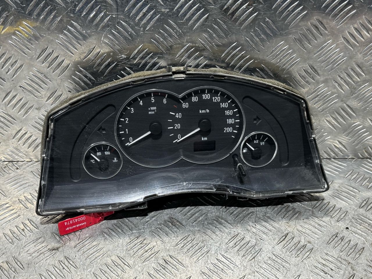 щиток приборов (приборная панель) Opel Meriva 1 поколение (A) [рестайлинг] 2006, 1.7 л., дизель, минивэн, 13173381XT