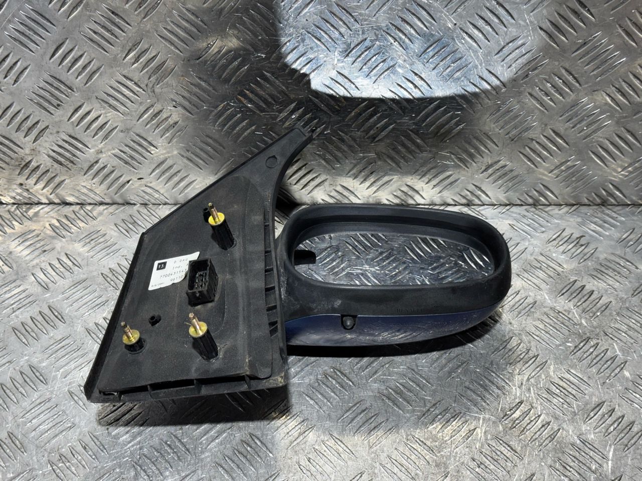 зеркало наружное правое Renault Scenic 1 поколение [рестайлинг] 2001, darkblue, минивэн