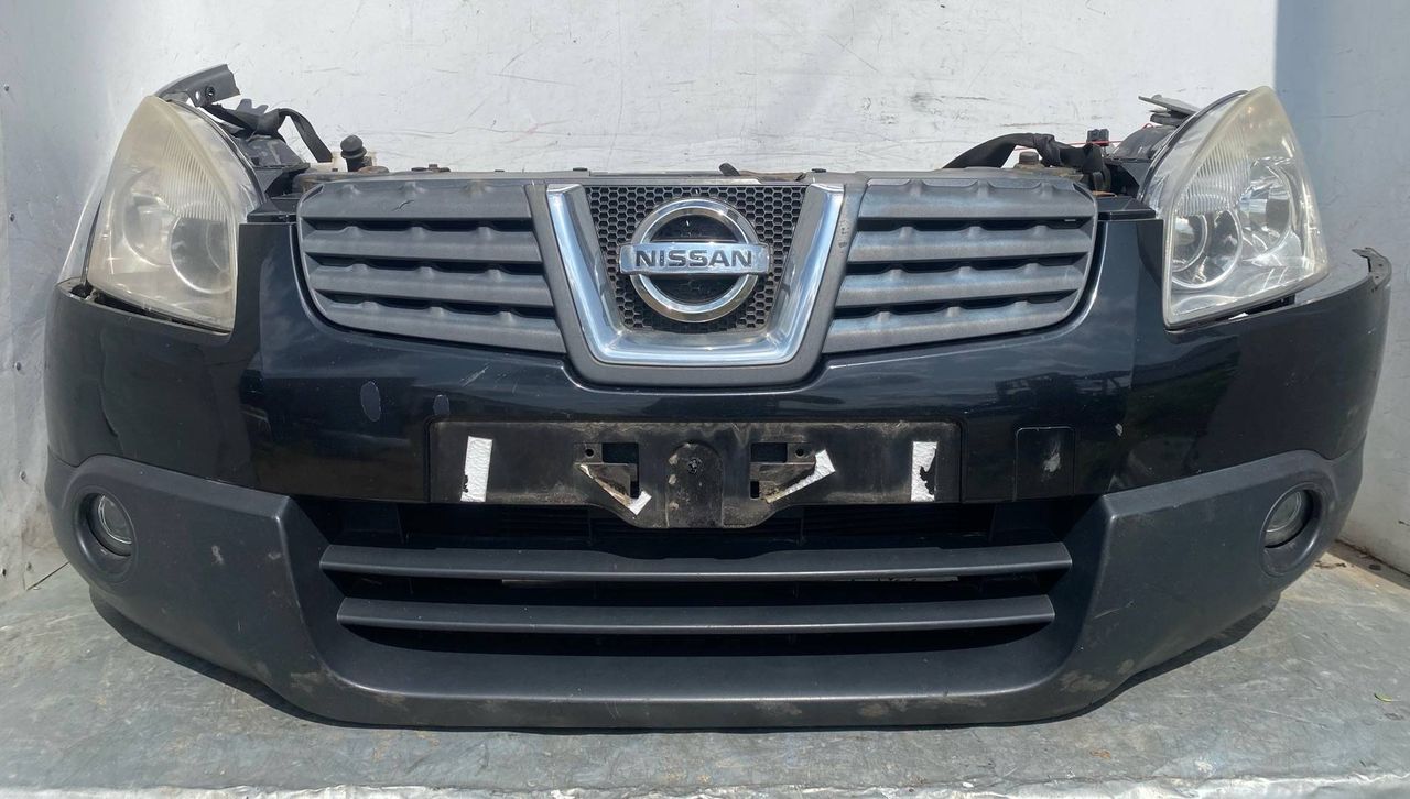 передняя часть (ноускат) Nissan Qashqai 1 поколение 2007, 1.6 л., бензин, МКПП, внедорожник 5 дв.