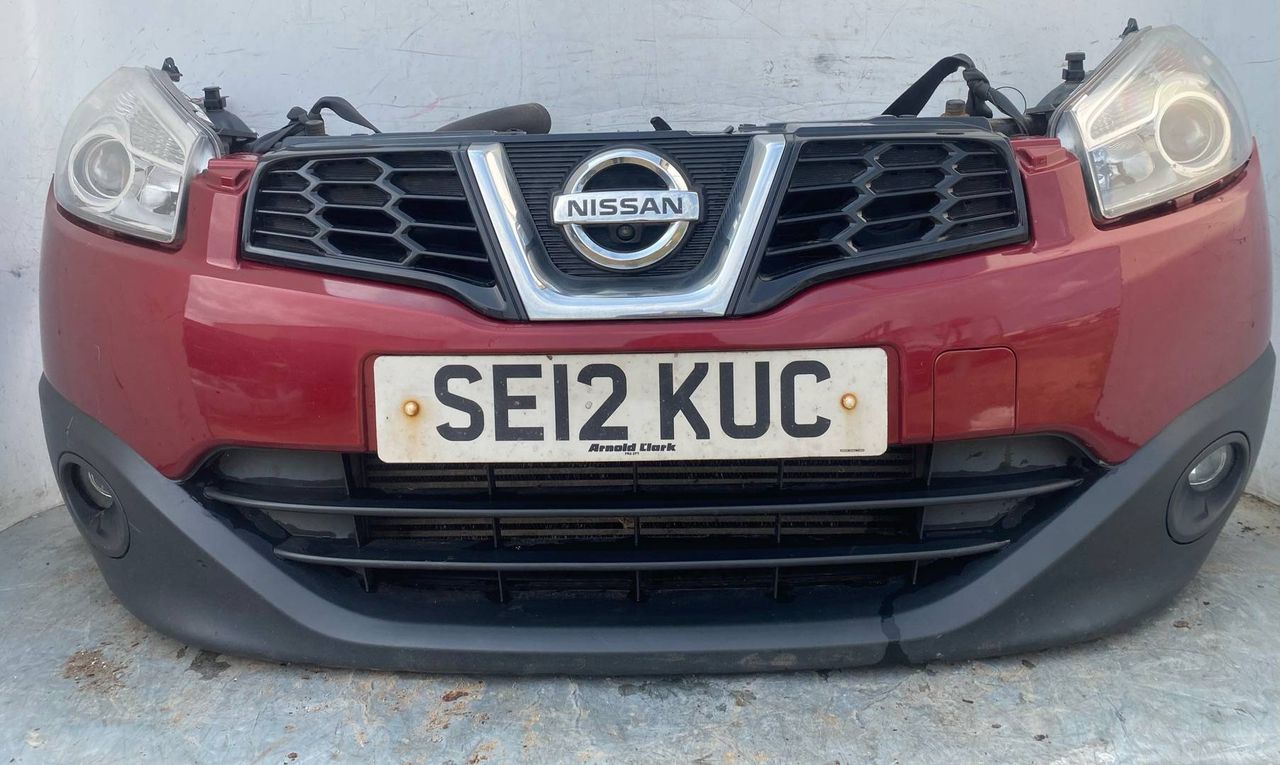 передняя часть (ноускат) Nissan Qashqai J10 [рестайлинг] 2012, 1.5 л., K9K 430, дизель, 6МКПП, внедорожник 5 дв.