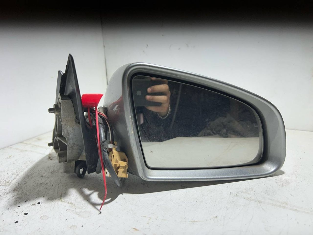 зеркало наружное правое Audi A4 B6 2001, 1.9 л., AWX, дизель, 6МКПП, серебро, универсал