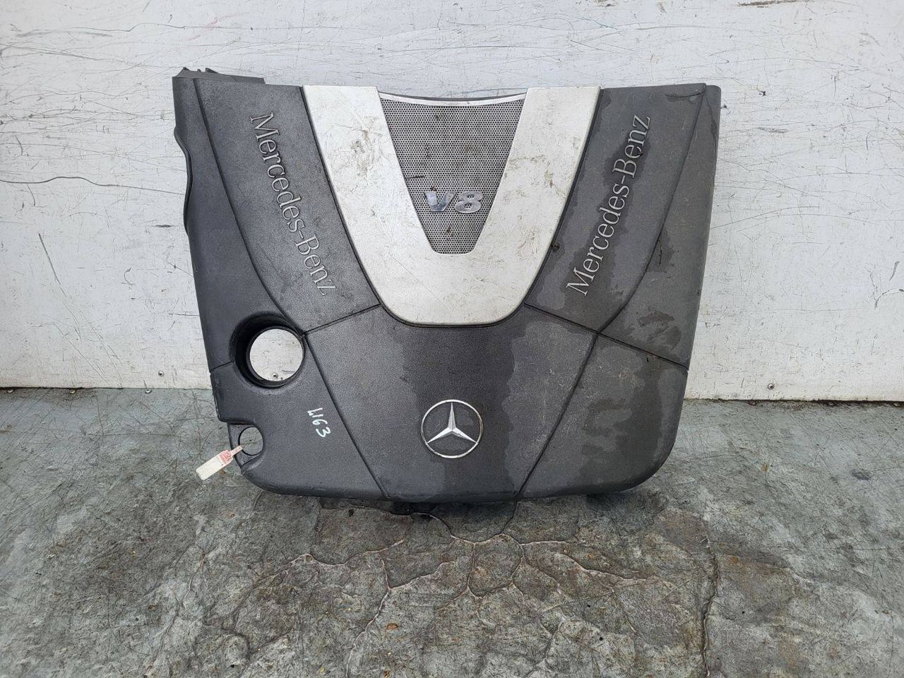 декоративная крышка двигателя Mercedes-Benz M-Класс W163 2001, 4.0 л., дизель, АКПП, черный, внедорожник 5 дв.