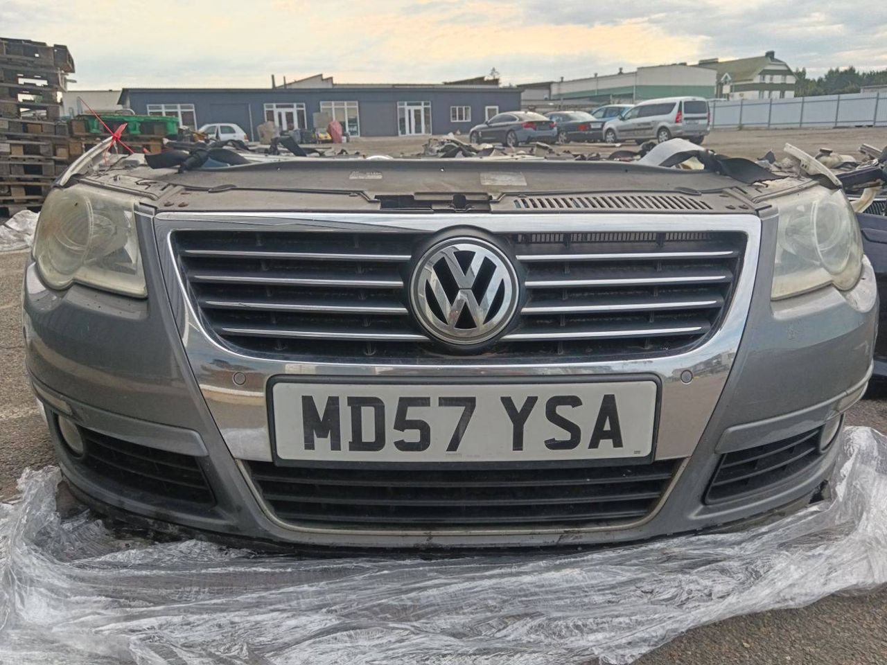 передняя часть (ноускат) Volkswagen Passat B6 2007, 2.0 л., BMR, дизель, 6МКПП, универсал