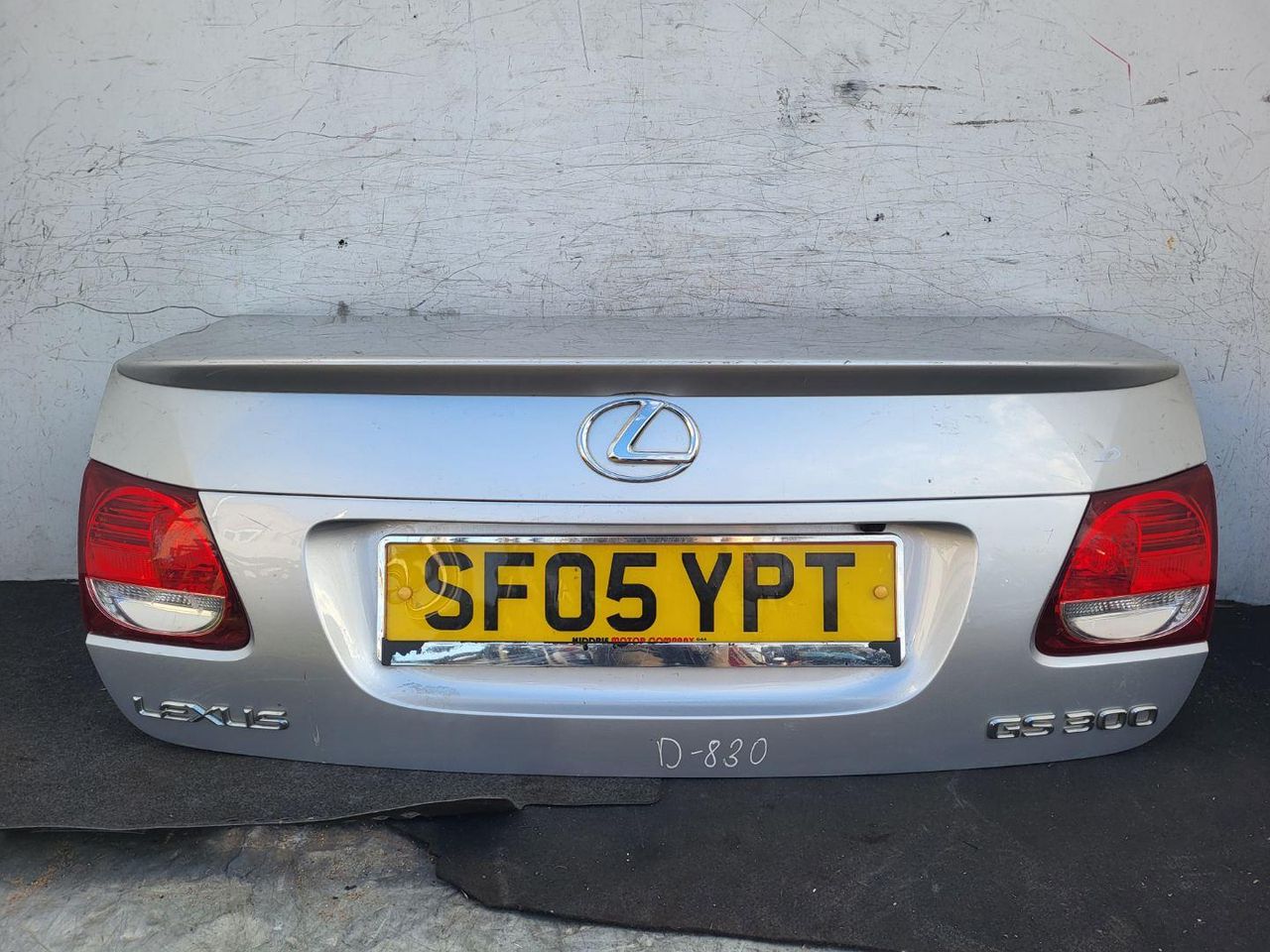 крышка багажника (дверь 3-5) Lexus GS 3 поколение 2005, 3.0 л., 3GR-FE, бензин, АКПП, седан