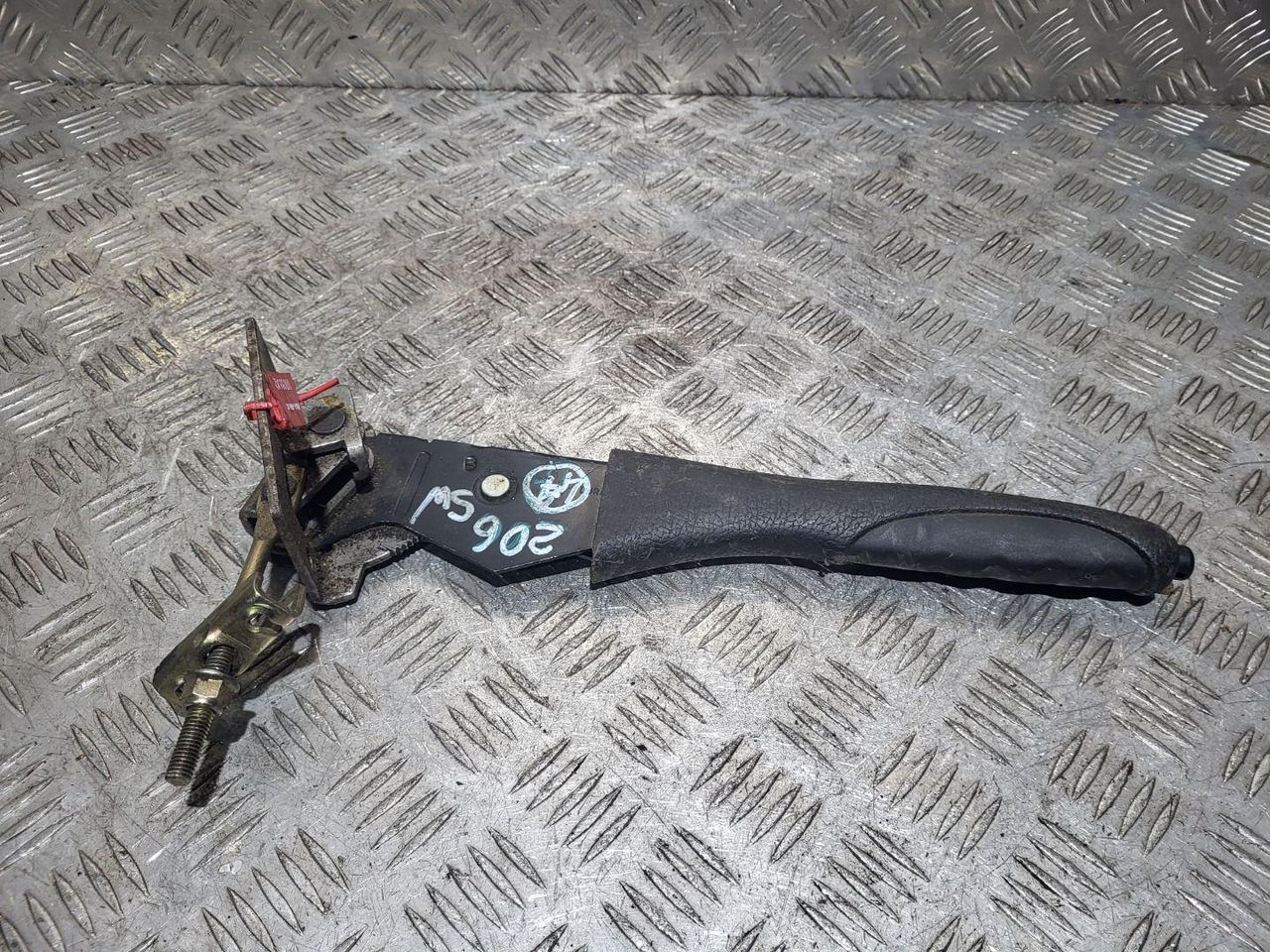 рычаг ручного тормоза (ручника) Peugeot 206 1 поколение 2003, 2.0 л., дизель, 5МКПП, универсал
