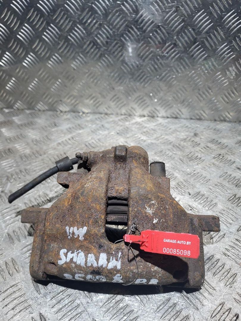 суппорт передний правый Volkswagen Sharan 1 поколение 1998, 1.9 л., дизель, 5МКПП, минивэн
