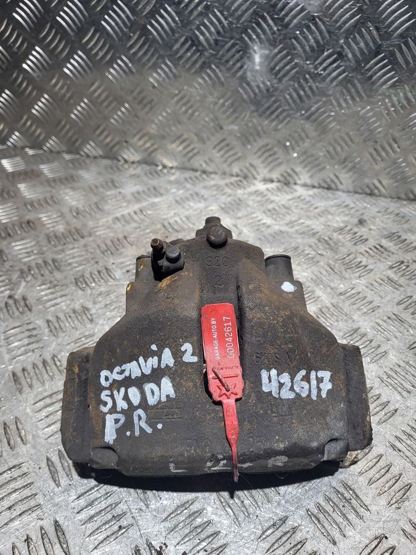 суппорт передний правый Skoda Octavia 2 поколение (A5) 2005, 1.9 л., дизель, 5МКПП, лифтбэк