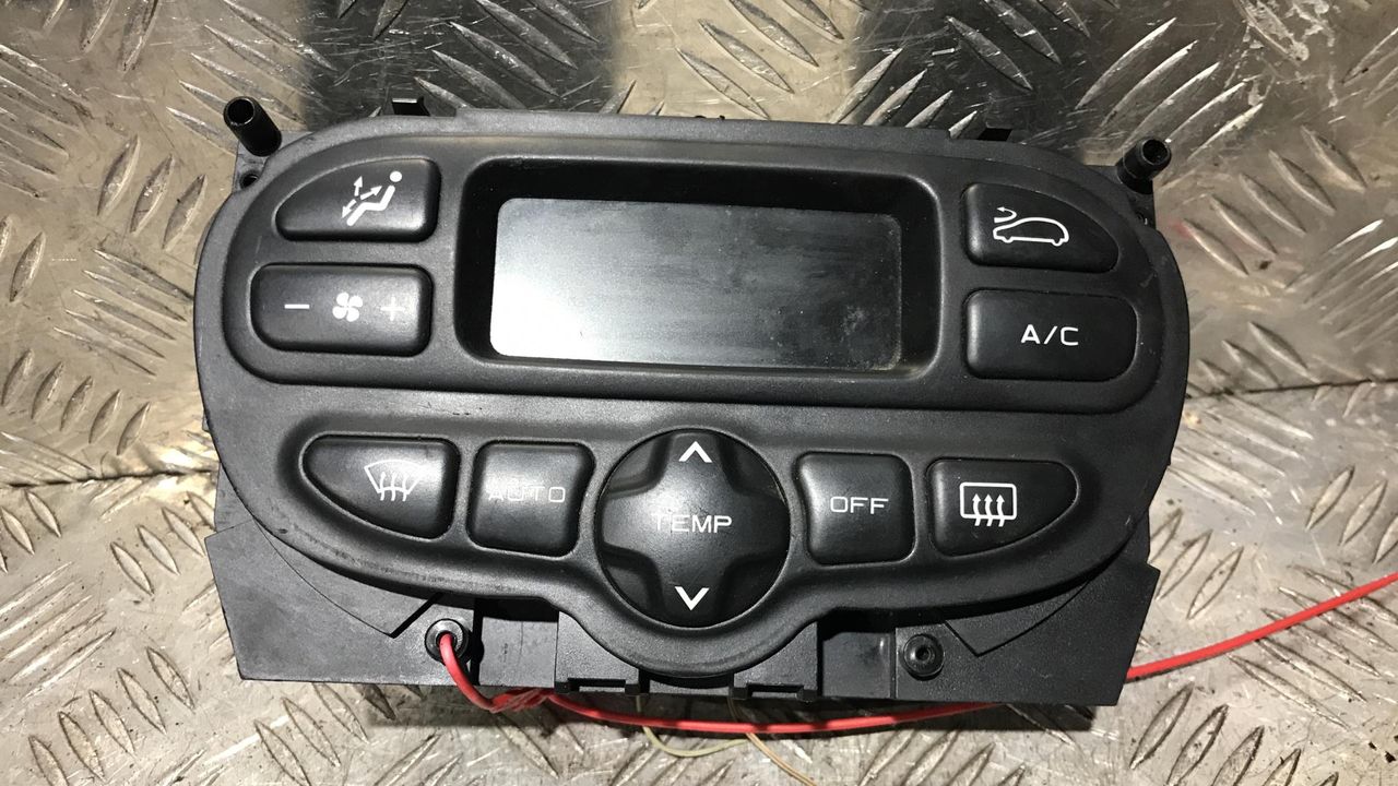 блок управления печки / климат-контроля Citroen Xsara Picasso 1 поколение [рестайлинг] 2006, 1.6 л., дизель, МКПП, минивэн, 96514030XT, F011500007, L327101