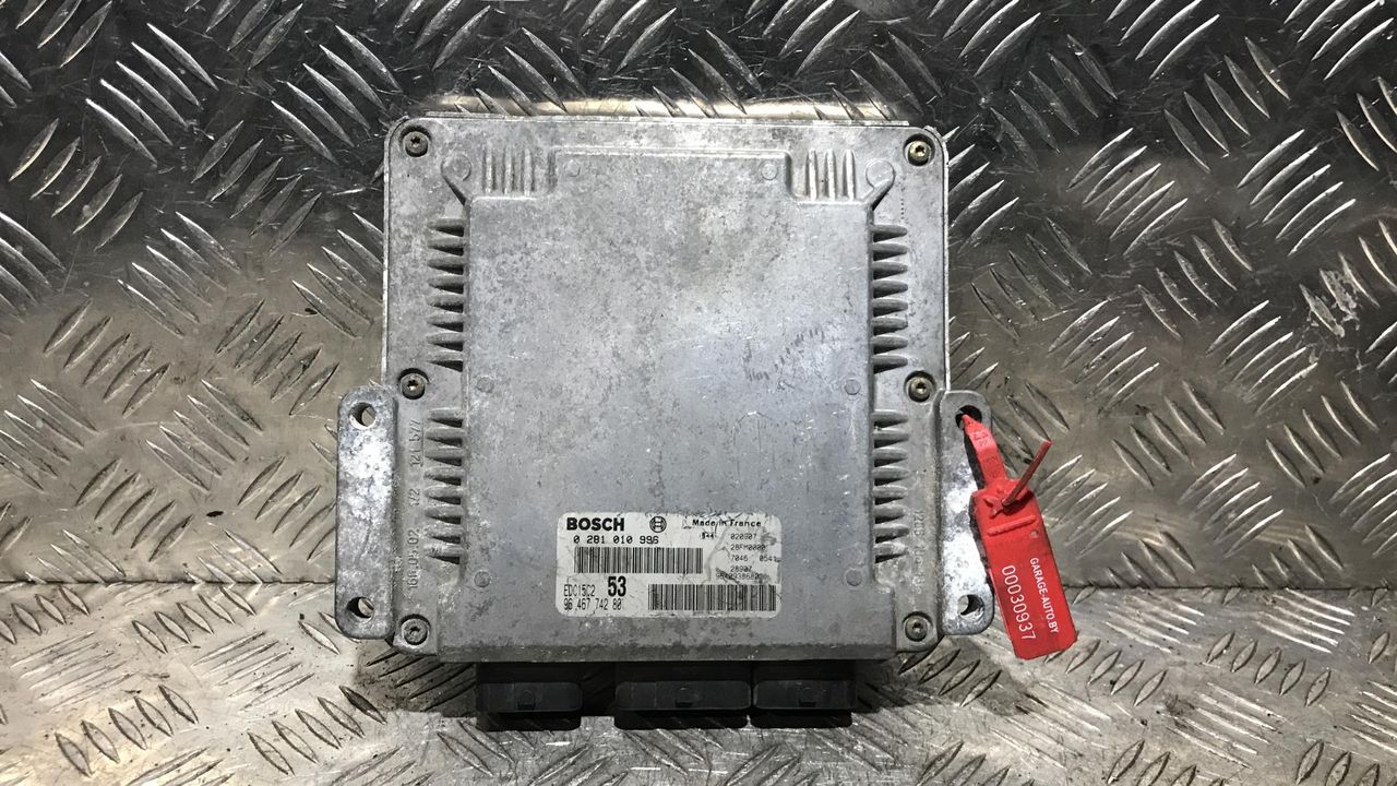 блок управления двигателем Citroen Xsara Picasso 1 поколение 2001, 2.0 л., HDi, дизель, минивэн, EDC15C2, 0281010996, 9646774280