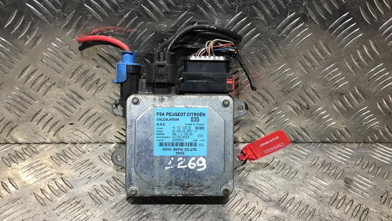 блок управления рулевой рейки Citroen C2 1 поколение 2004, 1.4 л., дизель, робот, купе, 9653783580, 6900000555A, Q1T19074M2ZE