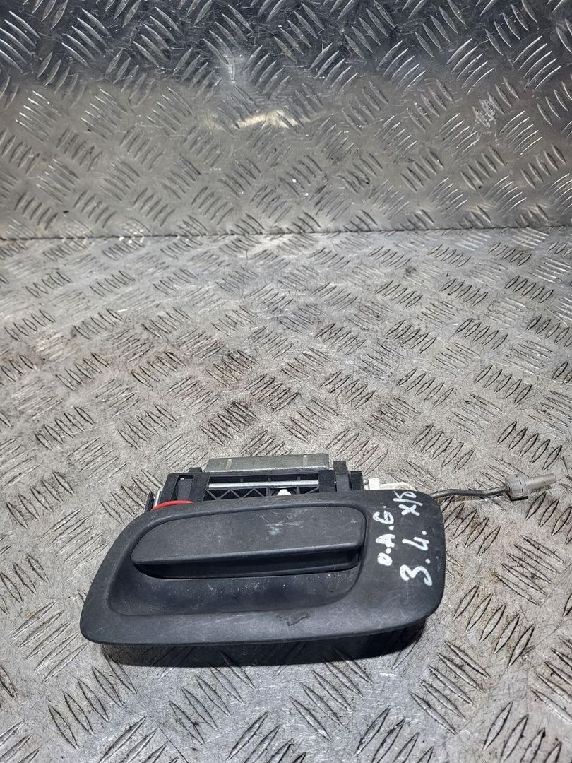 ручка наружная задняя левая Opel Astra G 2000, 1.6 л., бензин, 5МКПП, black, хетчбэк 5 дв.