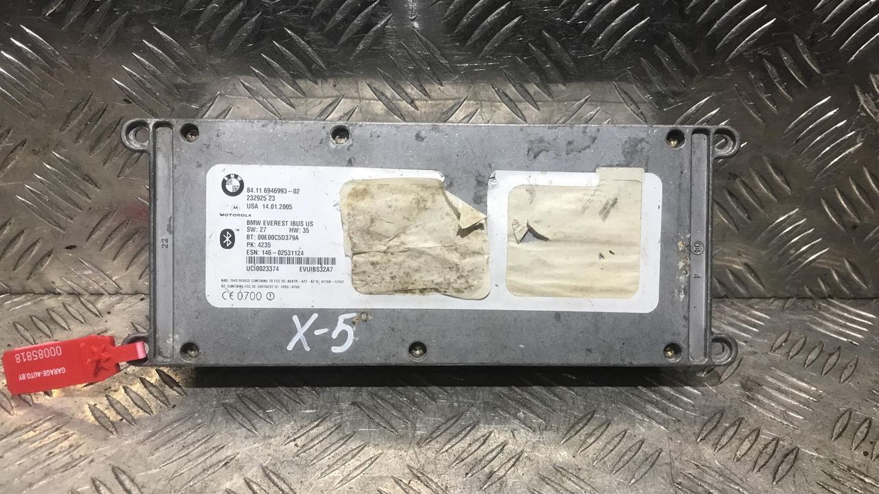 блок Bluetooth BMW X5 E53 [рестайлинг] 2005, 3.0 л., бензин, АКПП, 6946993-02, 232925, 00E00C5D379A