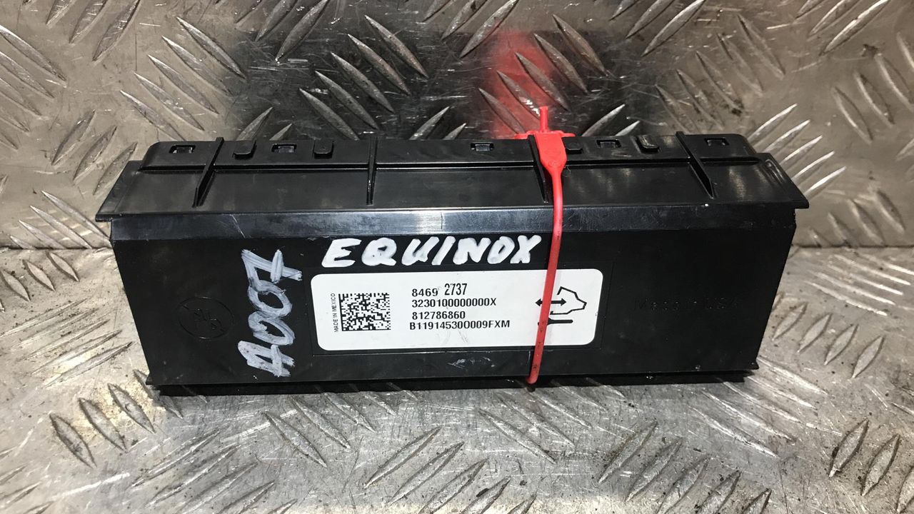 блок управления печки / климат-контроля Chevrolet Equinox 3 поколение 2019, 1.5 л., бензин, АКПП, внедорожник 5 дв., полный привод, 84692737, 3230100000000X, 812786860
