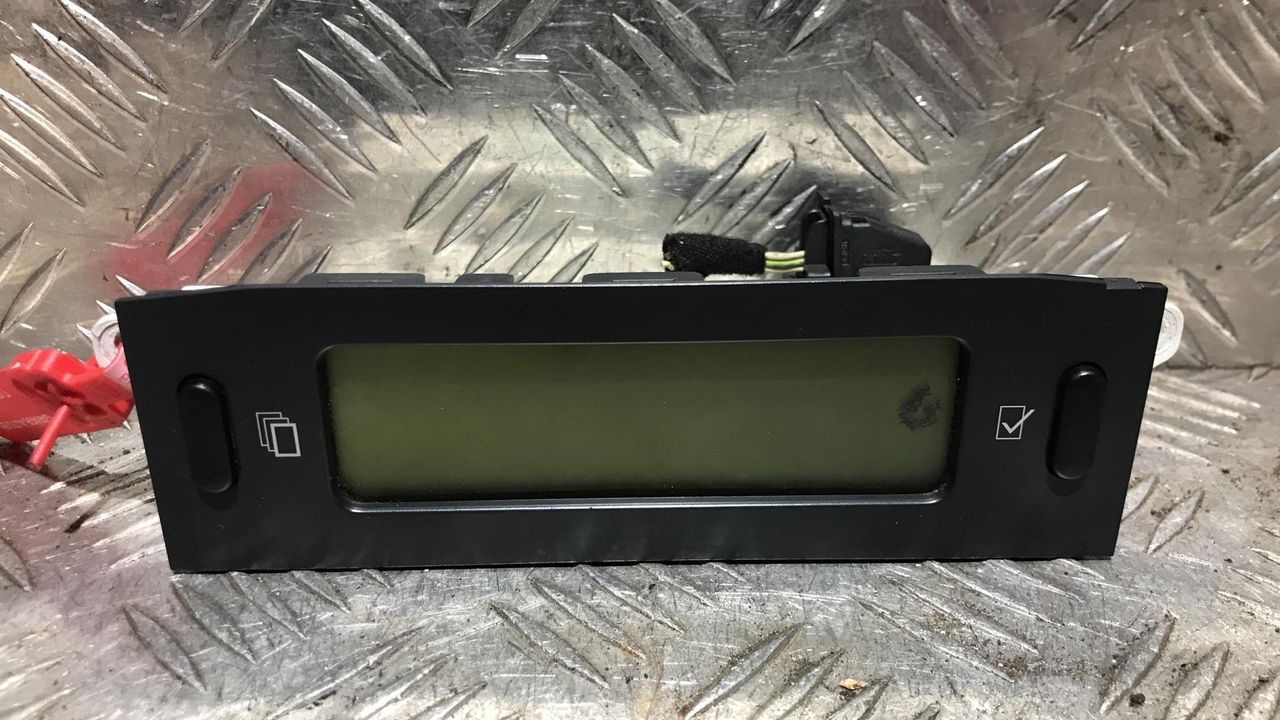 дисплей Citroen C5 1 поколение 2003, 2.0 л., дизель, МКПП, 9650243177, 21673625-2A