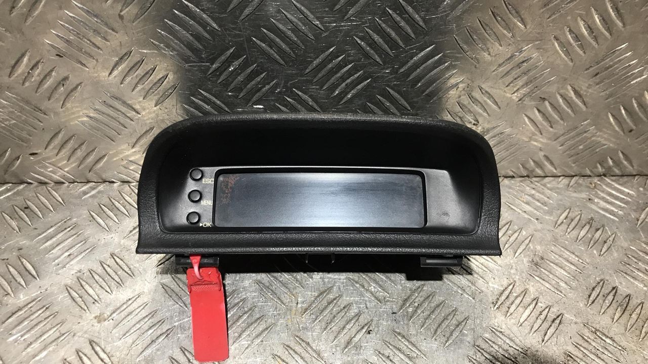 дисплей Peugeot 307 1 поколение 2005, 1.6 л., бензин, МКПП, универсал, 96524732XT, 28114200-8