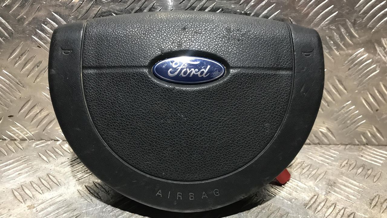 подушка безопасности водителя Ford Fusion 1 поколение 2004, 1.4 л., бензин, МКПП, хетчбэк 5 дв.