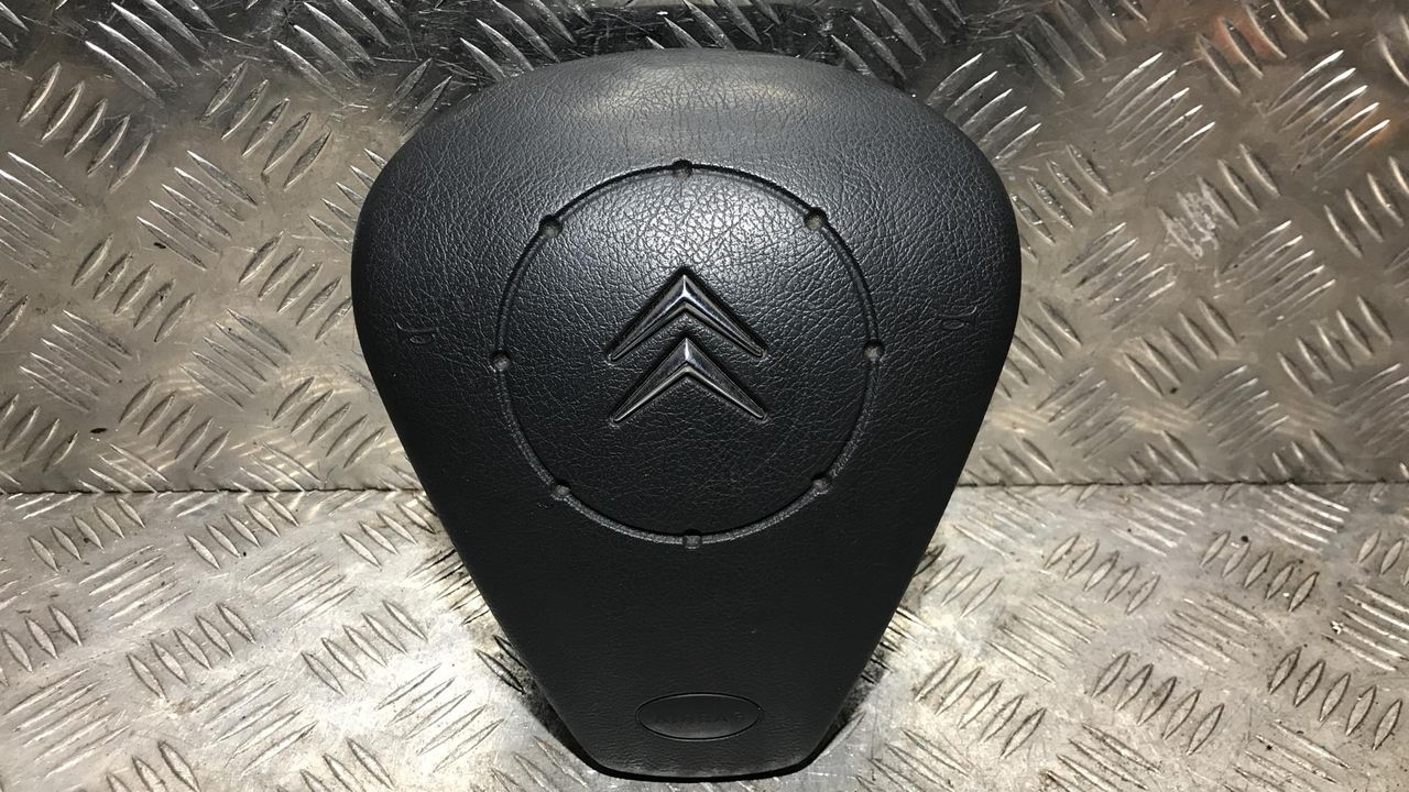 подушка безопасности водителя Citroen C3 1 поколение 2004, 1.4 л., KFV (TU3JP), бензин, 5МКПП, бордо, хетчбэк 5 дв., 96380009VD, CA100522ZEE