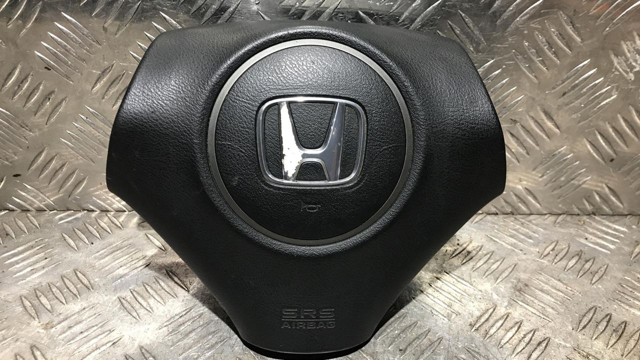 подушка безопасности водителя Honda Accord 7 поколение [рестайлинг] 2007, 2.2 л., N22A1, дизель, МКПП, синий, универсал, 77800-SEAX-G910