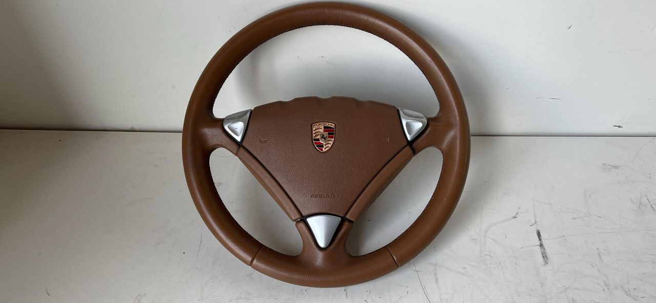 руль Porsche Cayenne 957 [рестайлинг] 2008, 3.6 л., M 55.01, бензин, АКПП, внедорожник 5 дв., 7L5419091AC