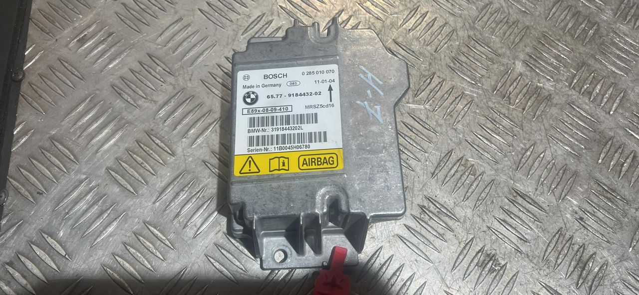 блок AirBag BMW X1 E84 2011, 3.0 л., N52 B30 A, бензин, АКПП, внедорожник 5 дв., полный привод, 0285010070, 65.77-9184432-02