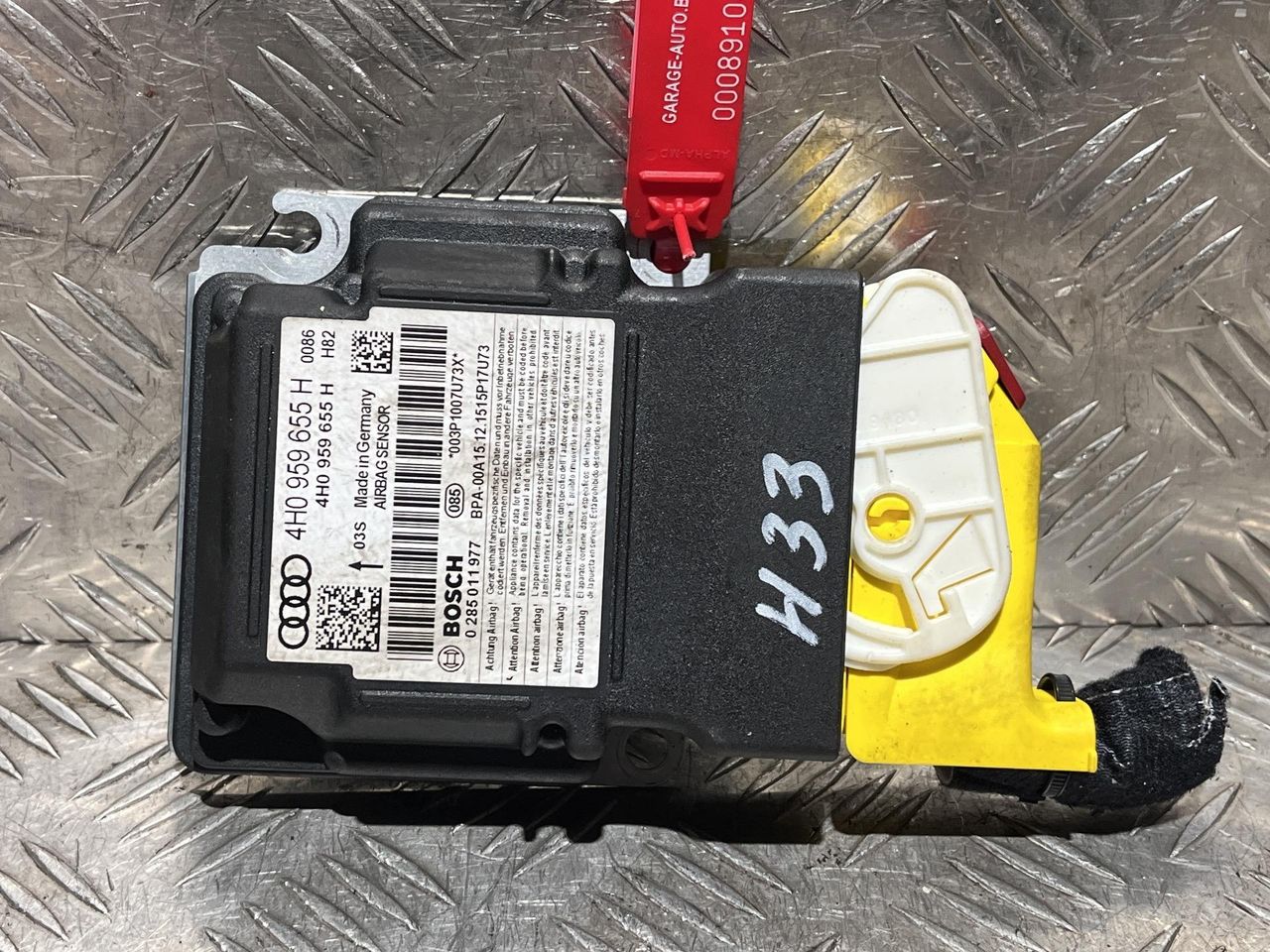 блок AirBag Audi A6 4G/C7 [рестайлинг] 2015, 1.8 л., CYGA, бензин, АКПП, седан, 4H0959655H, 0285011977