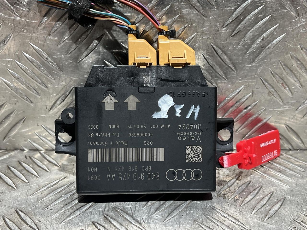 блок управления парктрониками Audi Q5 8R 2012, 2.0 л., CDNC, бензин, АКПП, внедорожник 5 дв., 8K0919475AA, 8P0919475N