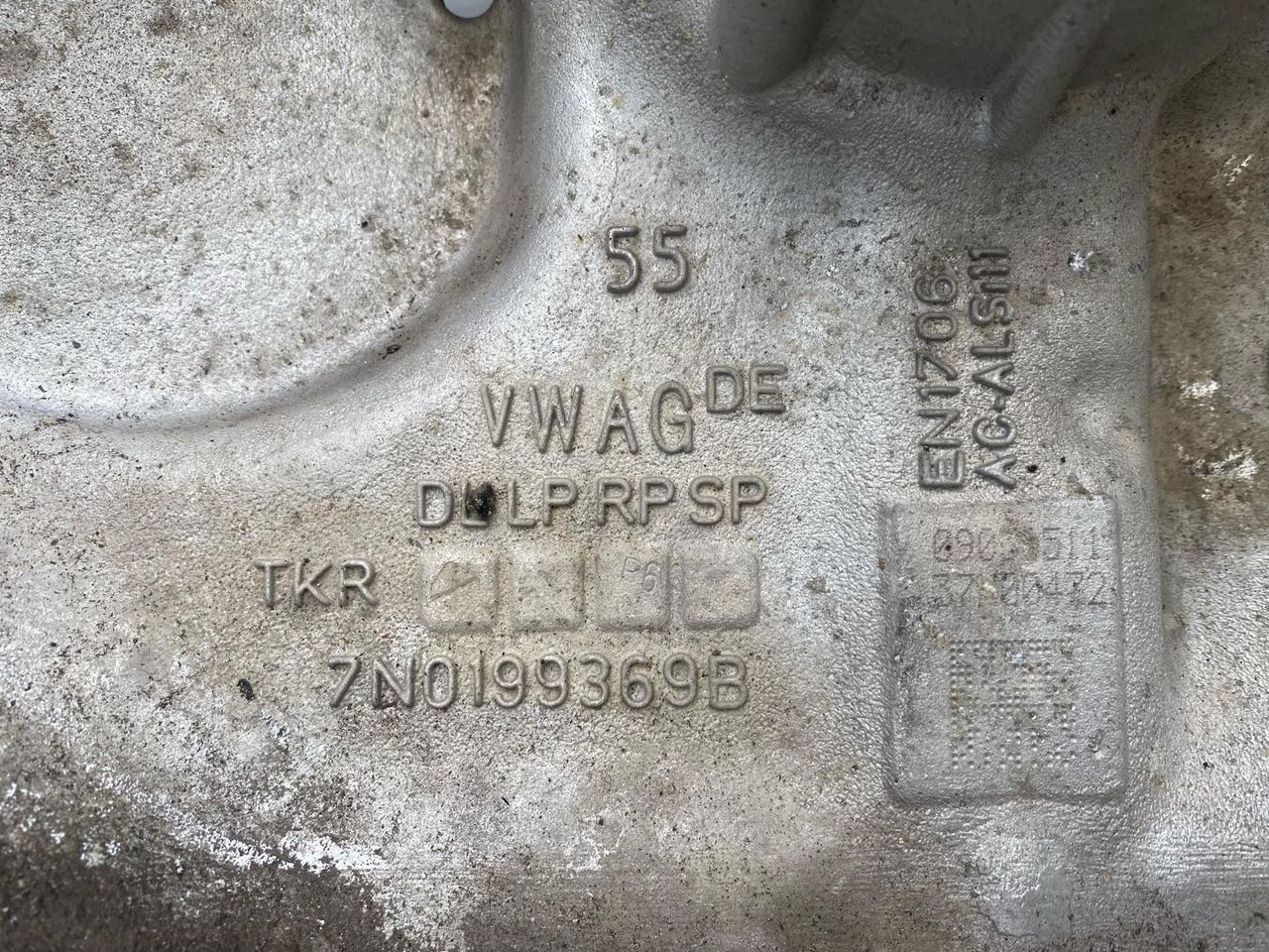 балка подвески передняя (подрамник) Volkswagen Sharan 2 поколение 2015, 2.0 л., CCZA, бензин, АКПП, минивэн, 7N0199369B